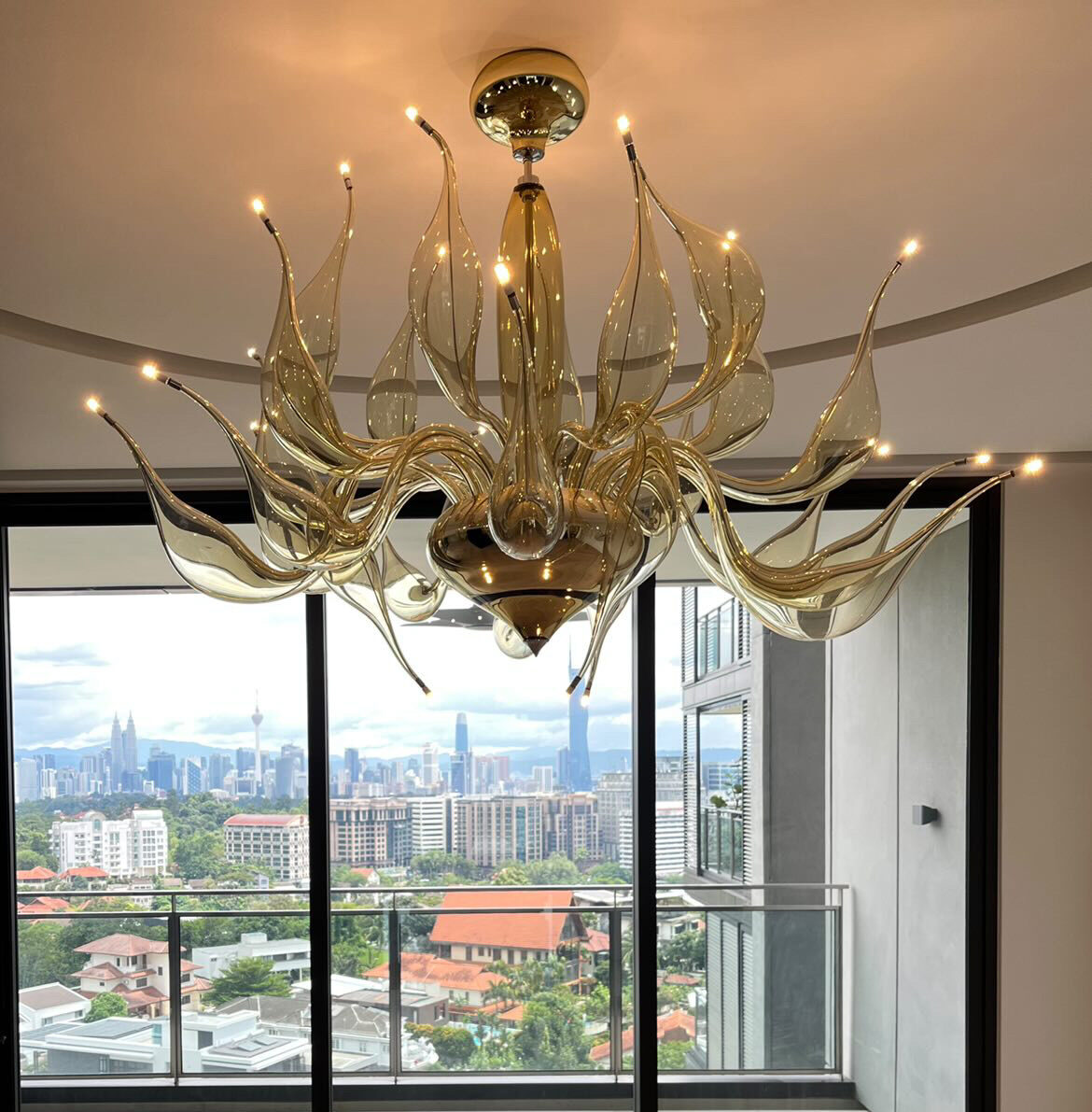 champagne chandelier malaysia
